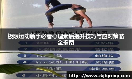 极限运动新手必看心理素质提升技巧与应对策略全指南